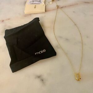 Maje Initial U Necklace